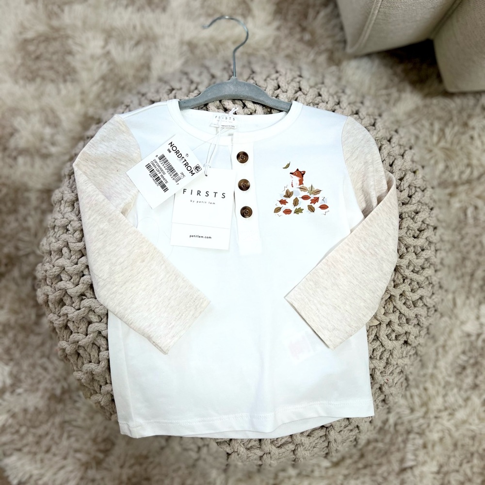 Baby boy 3/4 sleeve shirt